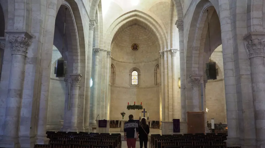 In der evangelischen Erlöserkirche in der Altstadt von Jerusalem warf Bischof Ibrahim Azar in seiner Predigt am Reformationstag Israel einen Völkermord vor. (Archivbild) - Bild: Stefanie Järkel/dpa