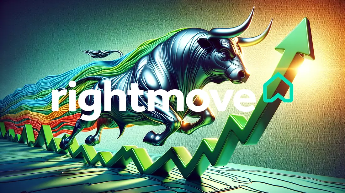 Rightmove Aktie: Kampf um Bodenbildung - Bild: über boerse-global.de