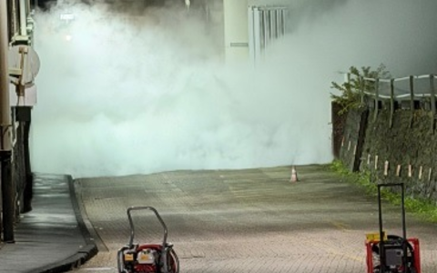 FW-RS: Stickstoffaustritt auf Betriebsgelände - Foto: presseportal.de