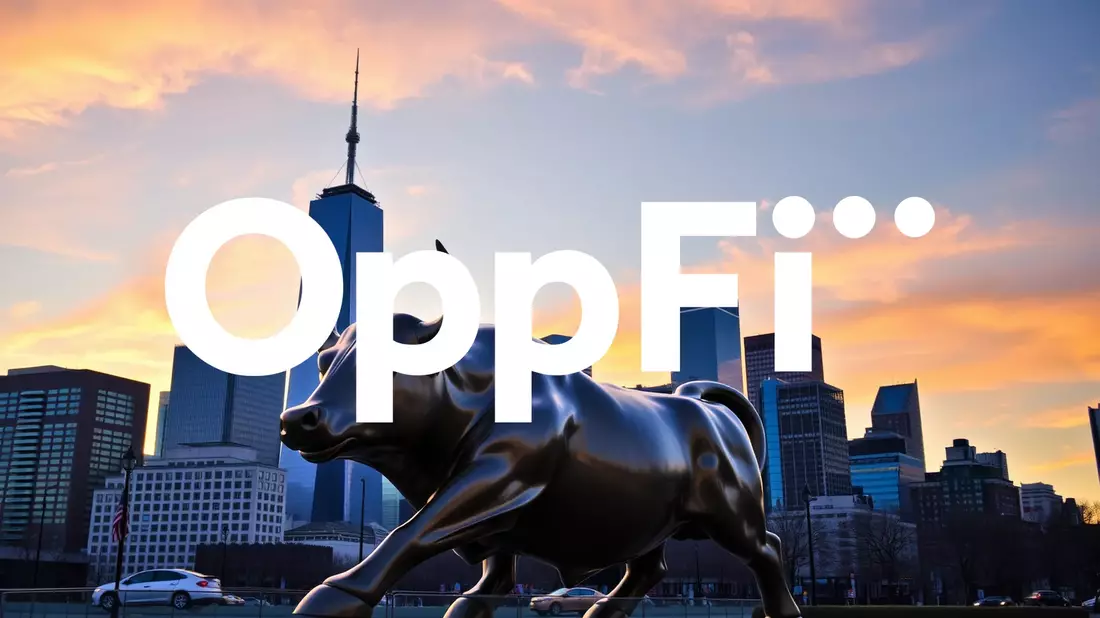 OppFi Stock Surges as Earnings Beat Fuels Optimism Illustration mit AI erstellt übermittelt durch boerse-global.de