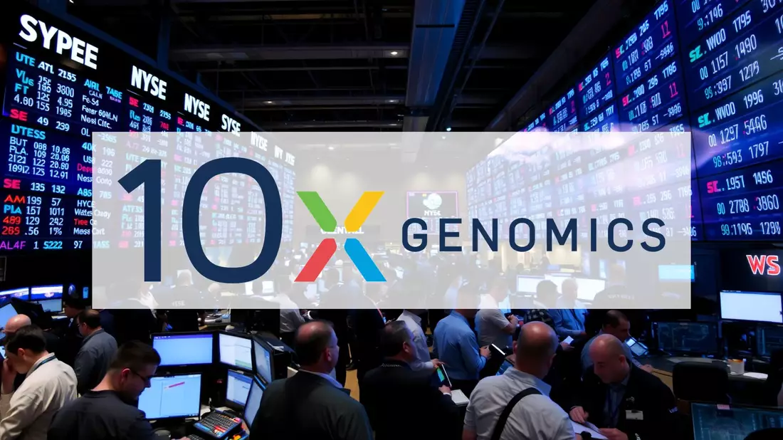 10X Genomics Stock Surges on Breakthrough Product and AI Alliance Illustration mit AI erstellt übermittelt durch boerse-global.de
