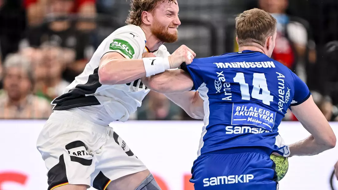 DHB-Neuling Tom Kiesler scheut keinen Zweikampf. - Bild: Harry Langer/dpa