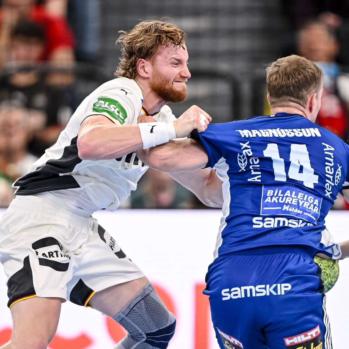 Abwehrspezialist Tom Kiesler gilt als die DHB-Entdeckung des vergangenen Jahres. (Archivbild) - Foto: Harry Langer/dpa