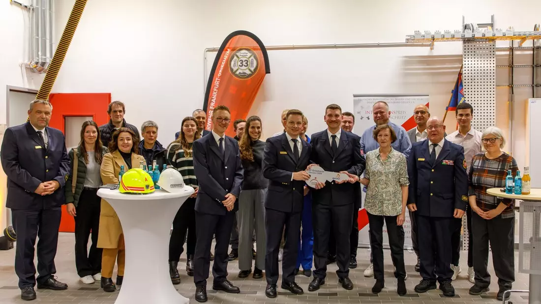 FW-F: Neues Feuerwehrhaus für die Freiwillige Feuerwehr Griesheim - Bild: presseportal.de