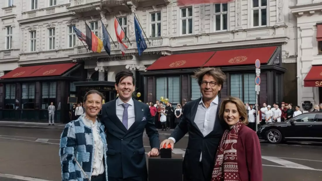 Hotel Sacher Wien feiert die Platzierung in den „The World’s 50 Best Hotels 2025“ - Bild: presseportal.de