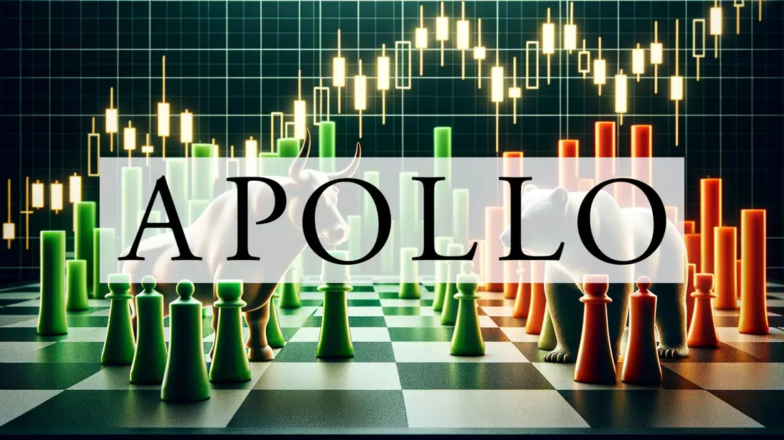 Apollo Global Management: A Tale of Corporate Strategy and Market Disconnect Illustration mit AI erstellt übermittelt durch boerse-global.de