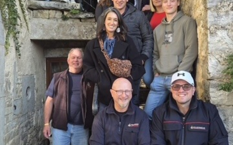 FW-OG: Bienvenue dans le Jura - Feuerwehr Offenburg zu Besuch in Lons-le-Saunier - Foto: presseportal.de