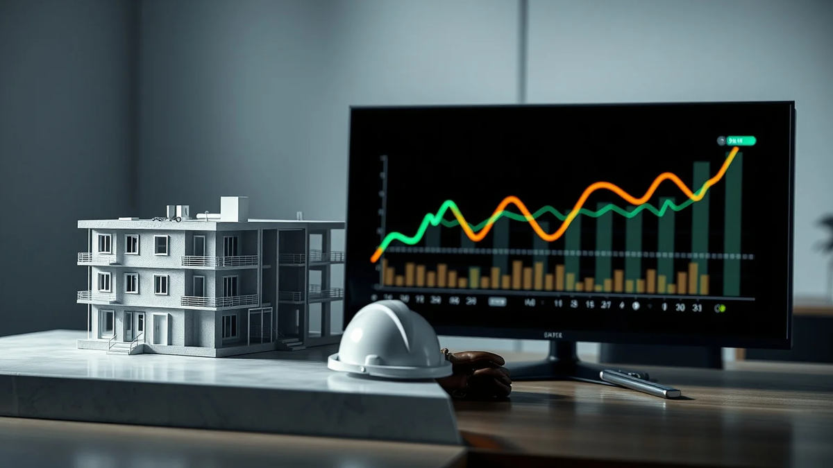 Deutsche Bauwirtschaft: Tiefbau boomt, Wohnungsbau bricht ein - Foto: über boerse-global.de