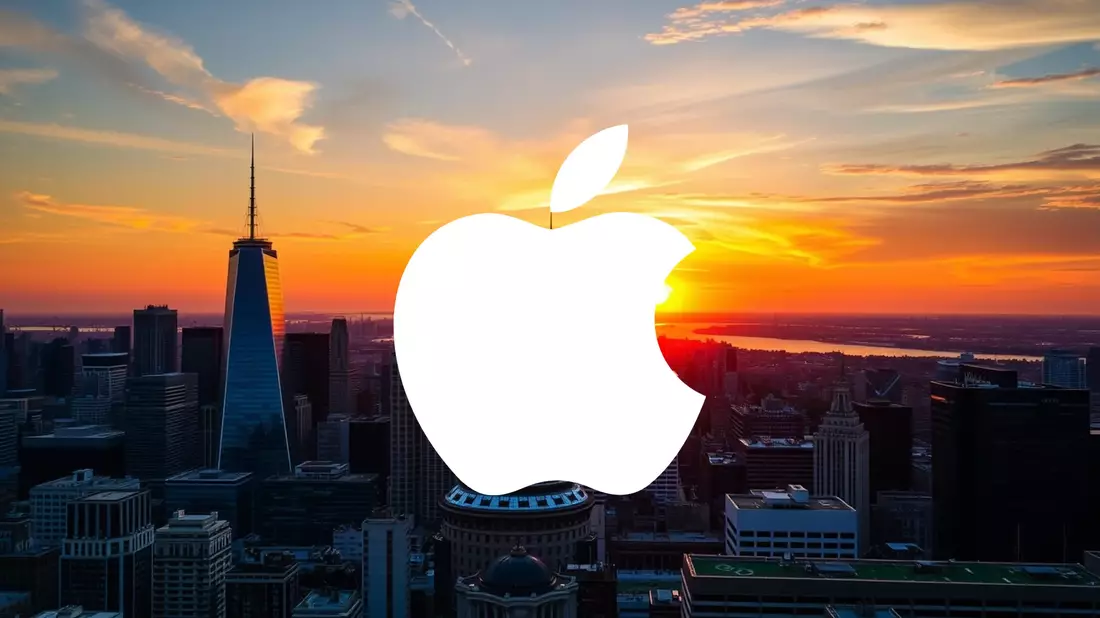 El ímpetu alcista de Apple: Perspectivas récord para el cierre del año Illustration mit AI erstellt übermittelt durch boerse-global.de
