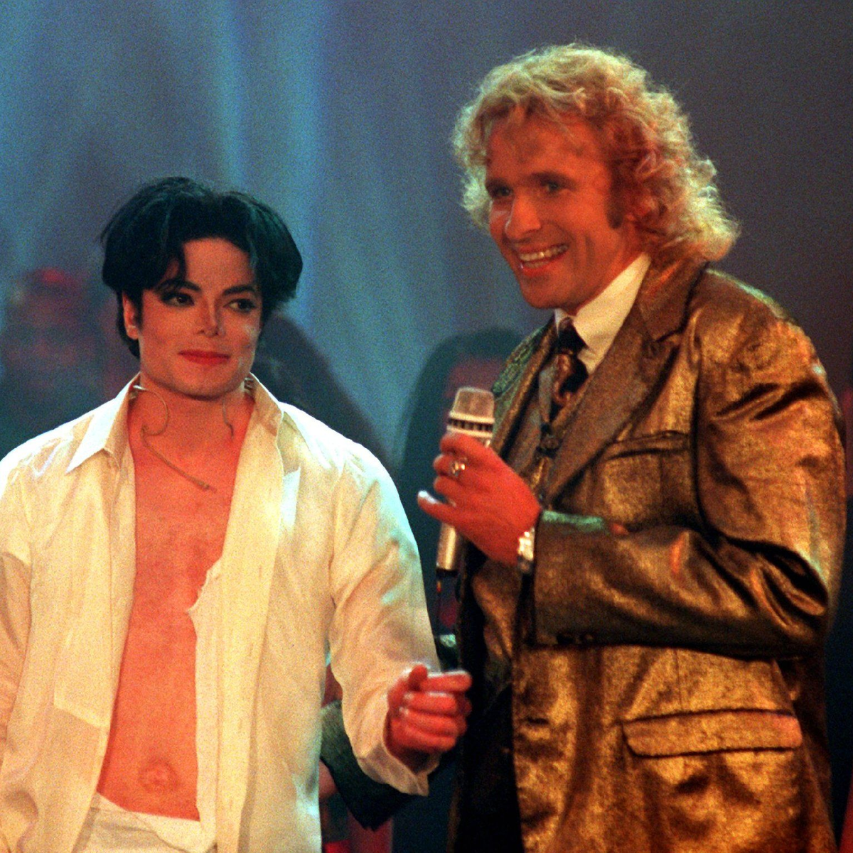 «I love you all» - viel mehr sagte der «King of Pop» nicht ins Mikrofon von Moderator Thomas Gottschalk. (Archivbild) - Foto: picture alliance / dpa