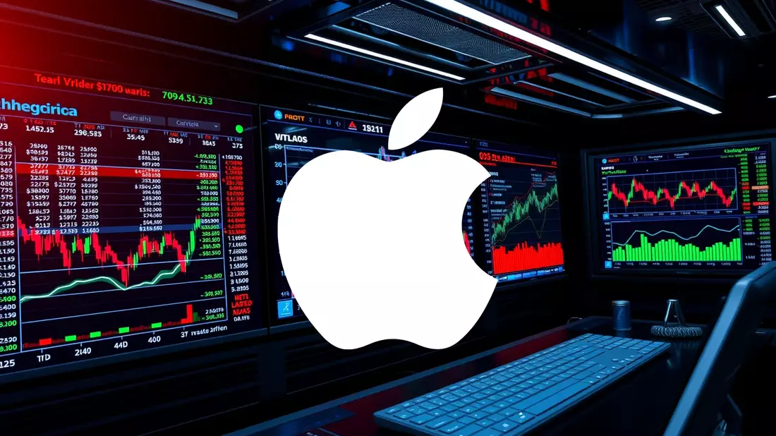 Apple Shares Poised for Historic Quarter on Unprecedented iPhone Demand Illustration mit AI erstellt übermittelt durch boerse-global.de