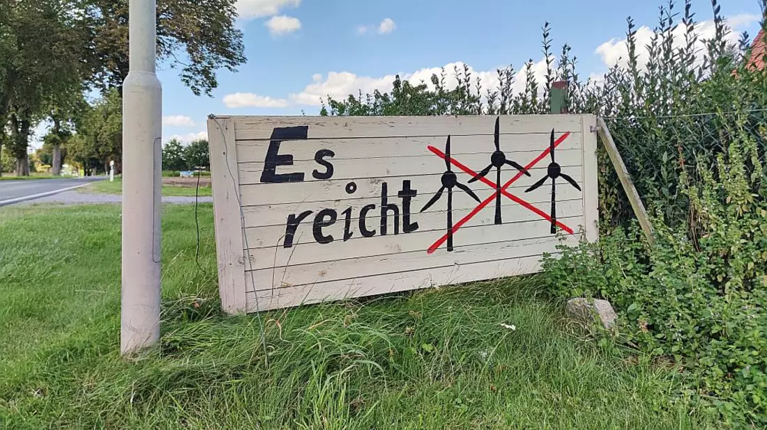 Protest gegen neue Windräder (Archiv) - Bild: über dts Nachrichtenagentur