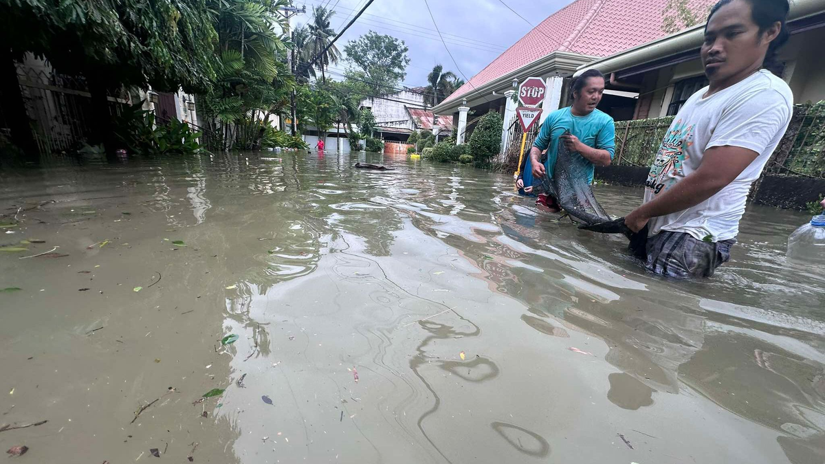 «Kalmaegi» ist aus den Philippinen mehrmals auf Land getroffen. - Foto: Jacqueline Hernandez/AP/dpa