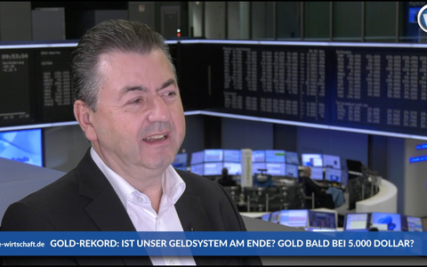 Robert Halver (Baader Bank): „Dem Geldsystem gehts nicht gut. Also geht das Geld in Gold - Foto: inside-wirtschaft.de