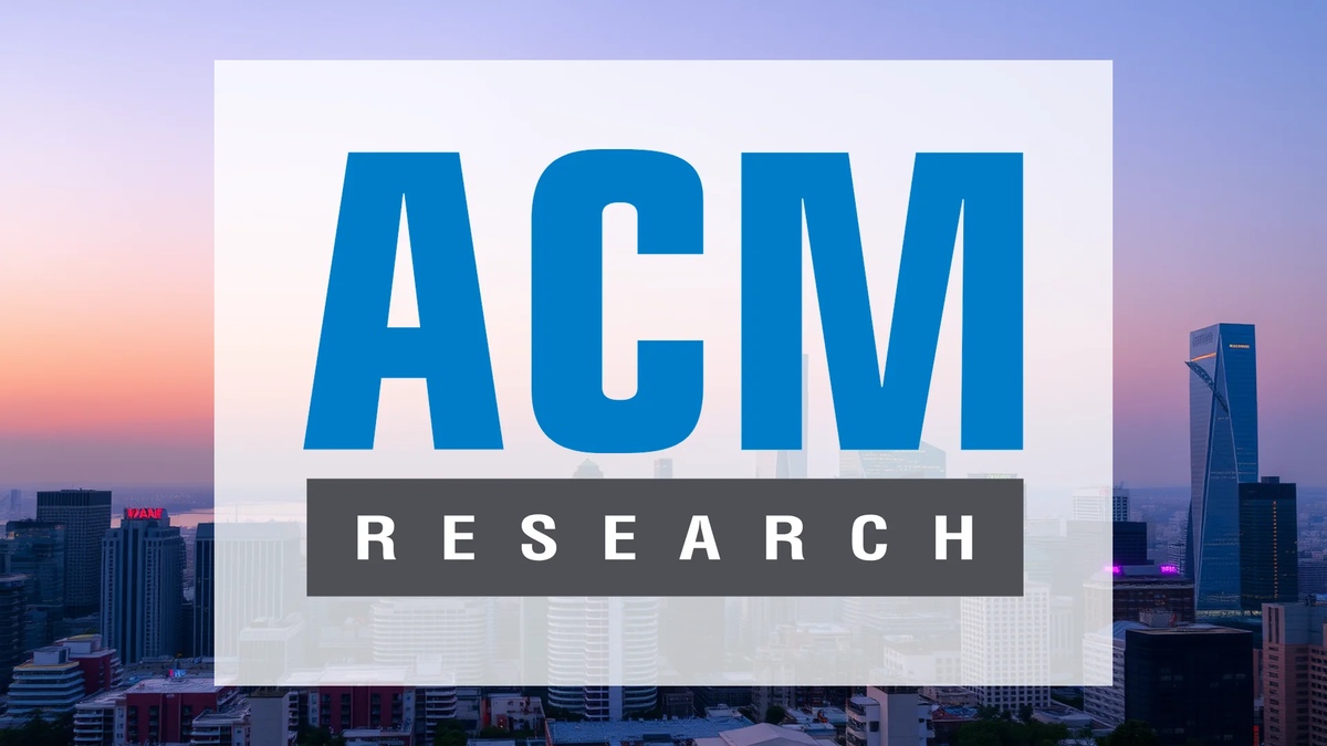 Semiconductor Equipment Maker ACM Research Stuns Markets With Strong Preliminary Results - Foto: über boerse-global.de