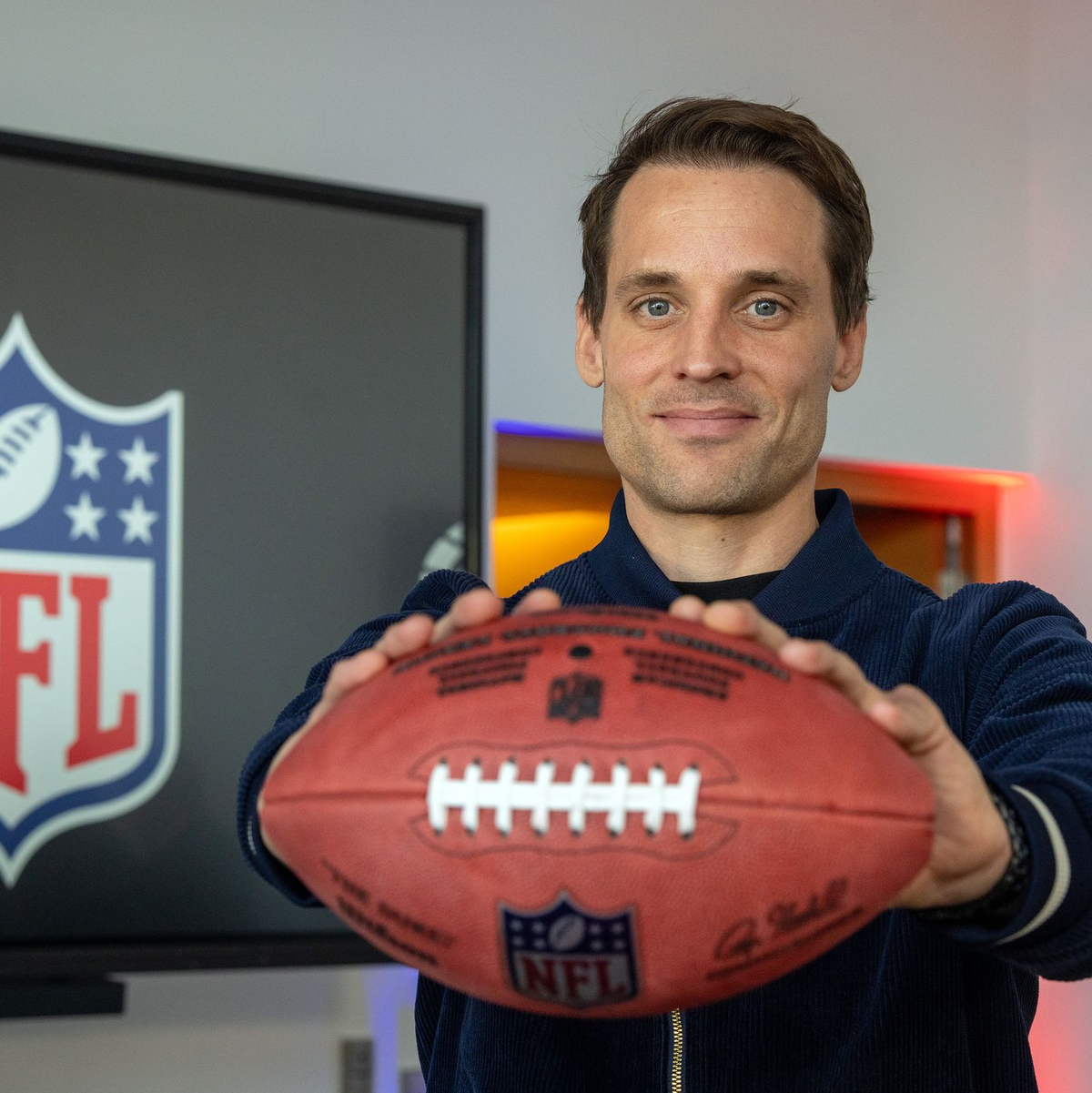Der Deutschland-Chef der NFL: Alexander Steinforth. (Archivbild) - Foto: Soeren Stache/dpa