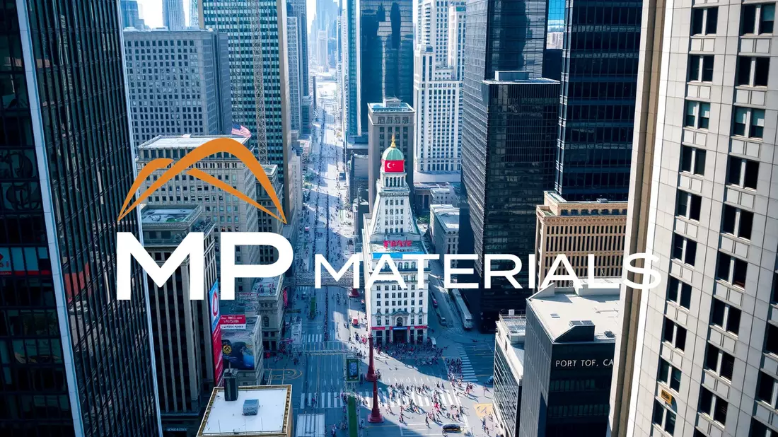 MP Materials Faces Pivotal Week with Key Events Ahead Illustration mit AI erstellt übermittelt durch boerse-global.de