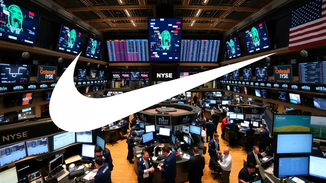 Nike Shares Continue Downward Trajectory Amid Market Concerns Illustration mit AI erstellt übermittelt durch boerse-global.de