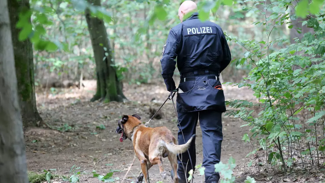 Mit großen Suchaktionen hatte die Polizei etwa im Altonaer Volkspark in Hamburg nach der vermissten Hilal gesucht. (Archivbild) - Bild: Bodo Marks/dpa