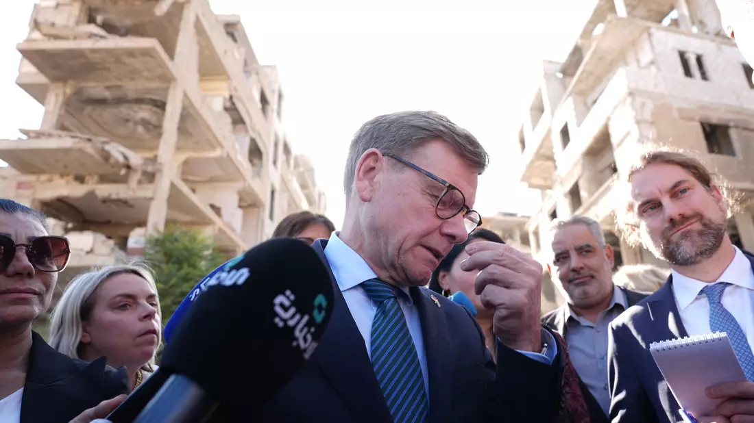 Außenminister Johann Wadephul (CDU) sorgte in Damaskus mit Äußerungen über die freiwillige Rückkehr von Syrern für Irritationen in den Reihen der Union. (Archivbild) - Bild: Marcus Brandt/dpa