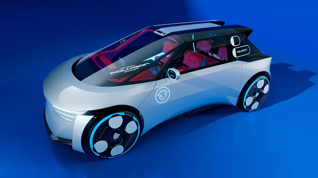 PEUGEOT Polygon Concept: Die Zukunft des Fahrvergnügens von PEUGEOT - Bild: presseportal.de
