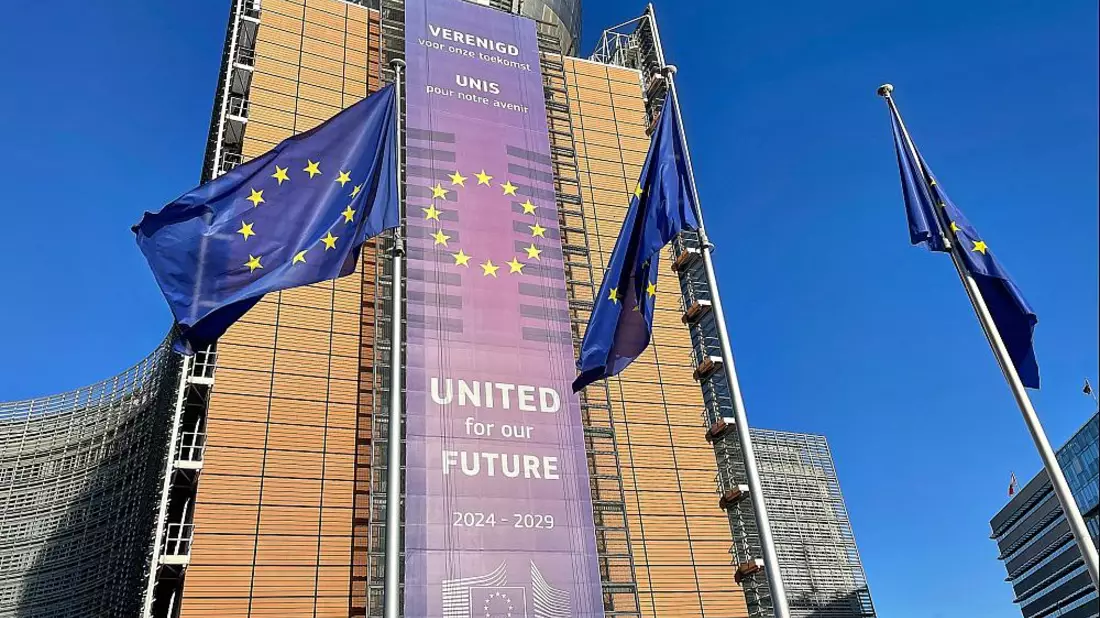 EU-Fahnen (Archiv) - Bild: über dts Nachrichtenagentur