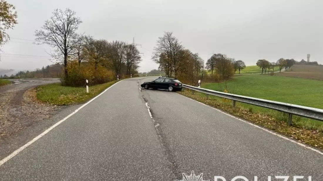 POL-PIZW: Auto schleudert in die Leitplanke - Bild: presseportal.de