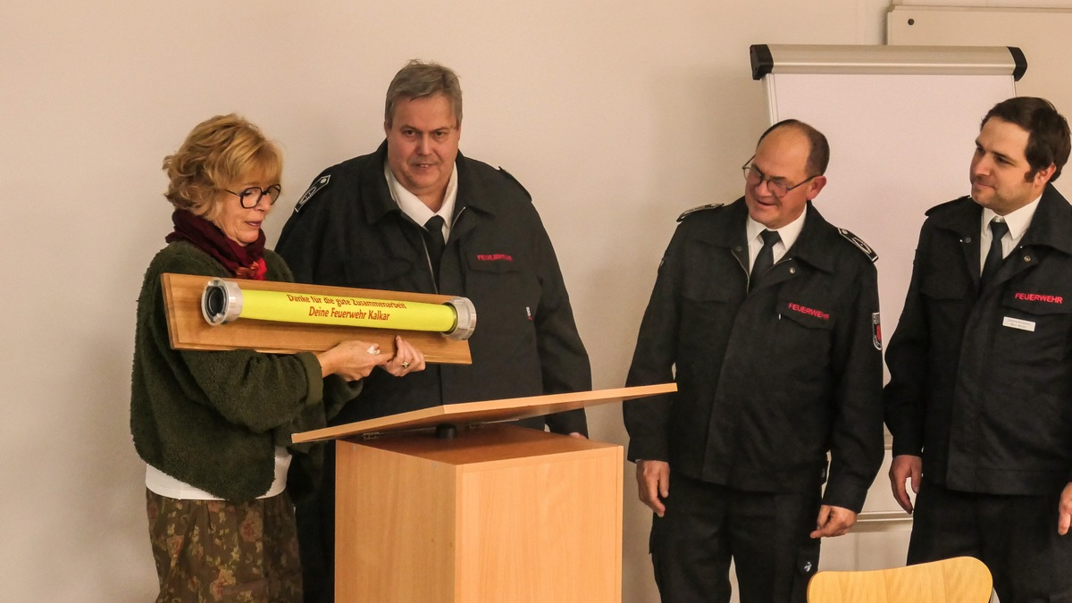 Feuerwehr Kalkar: Treffen der Führungskräfte der Feuerwehr Kalkar - Foto: presseportal.de