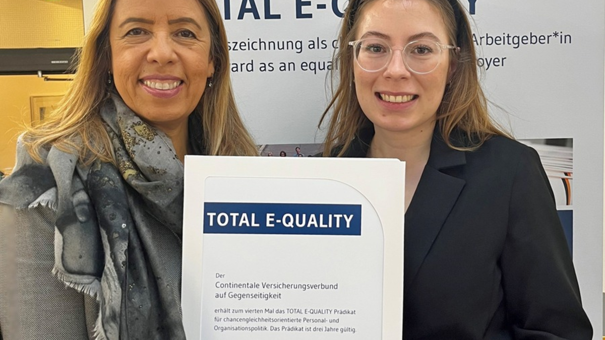 Continentale geht bei Chancengleichheit mit sehr gutem Beispiel voran und erhält erneut Arbeitgeber-Auszeichnung - Foto: presseportal.de