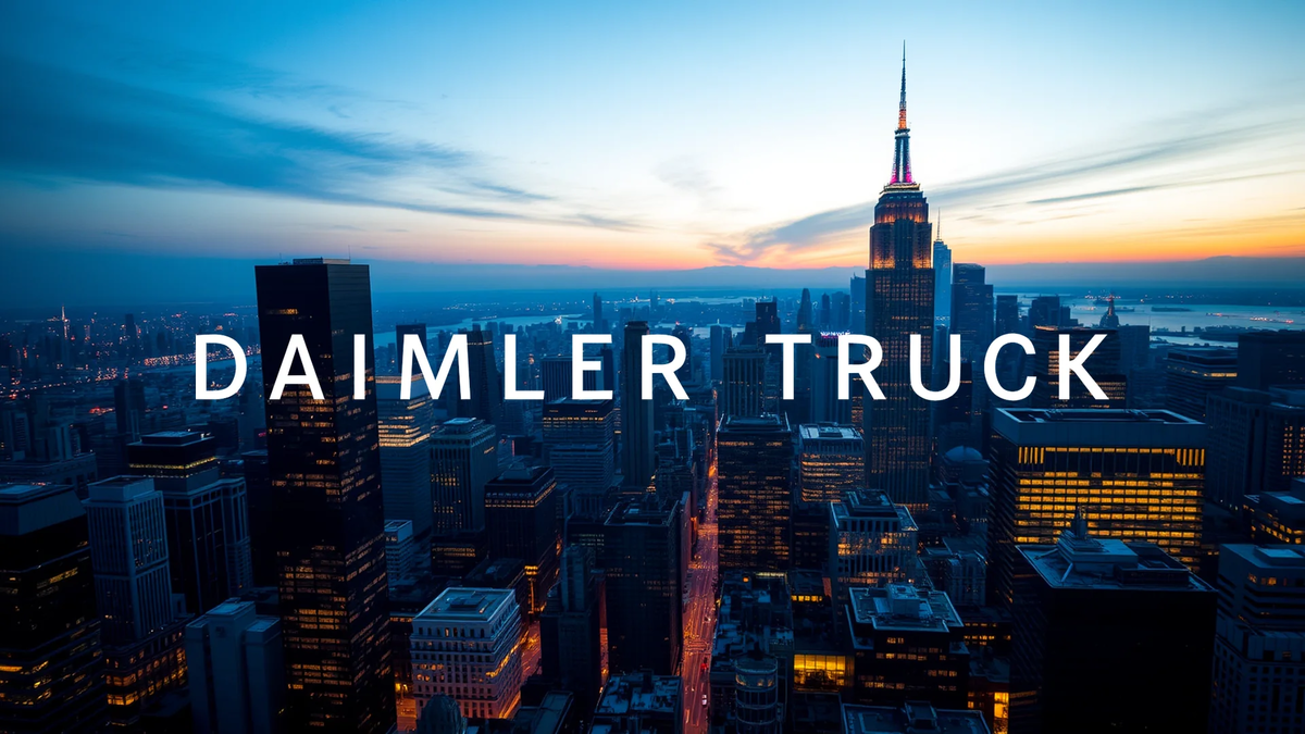Daimler Truck Aktie: Totaler Kollaps! - Foto: über boerse-global.de