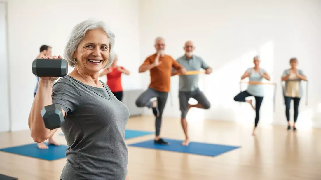 Fitness ab 50: Training gegen den Muskelabbau - Bild: über boerse-global.de