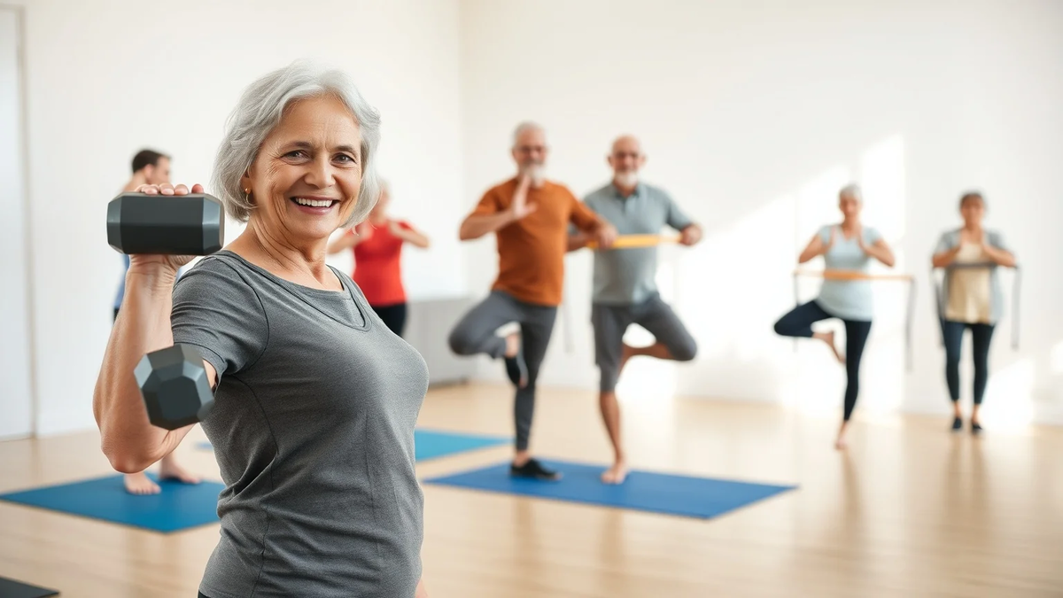 Fitness ab 50: Training gegen den Muskelabbau - Foto: über boerse-global.de