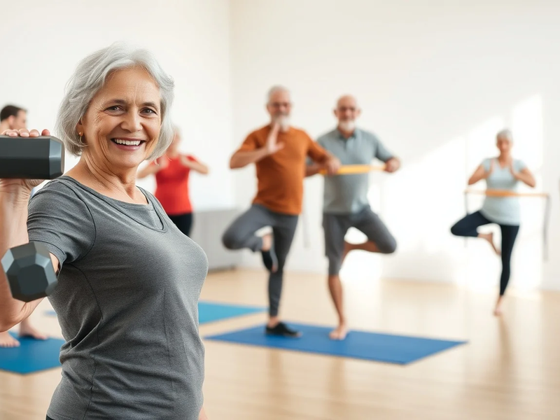 Fitness ab 50: Training gegen den Muskelabbau - Foto: über boerse-global.de