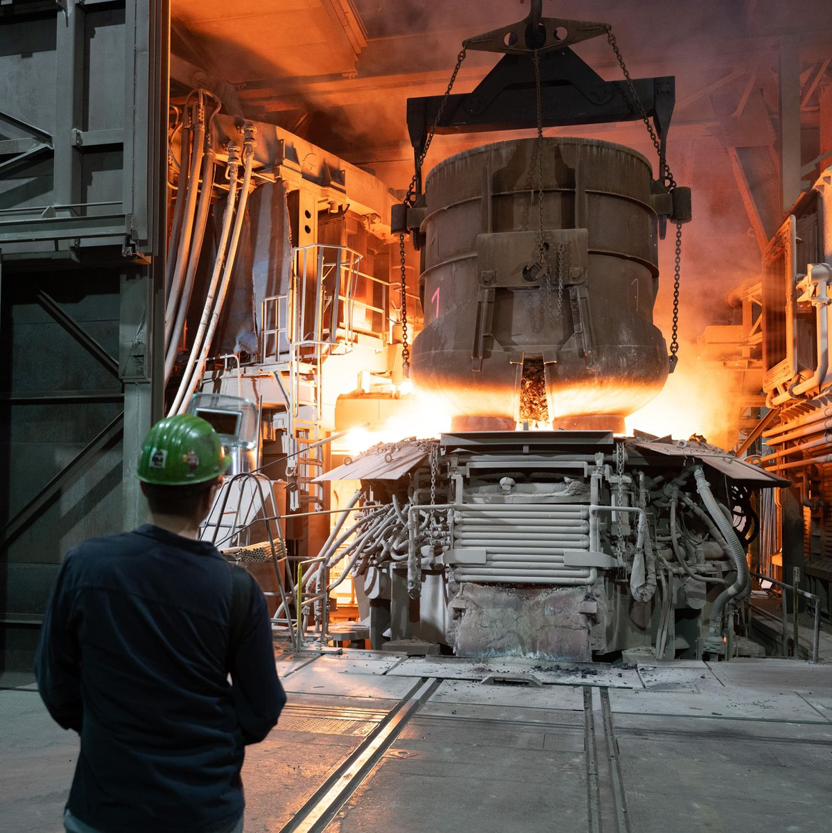 Zum «Stahlgipfel» im Bundeskanzleramt werden auch die Ministerpräsidenten der Länder mit Stahlerzeugung erwartet. (Archivbild) - Foto: Sebastian Kahnert/dpa
