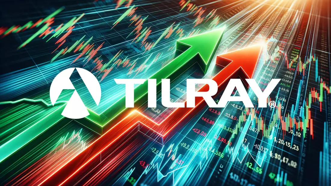 Tilray Shares Face Unrelenting Decline Amid Financial Headwinds Illustration mit AI erstellt übermittelt durch boerse-global.de