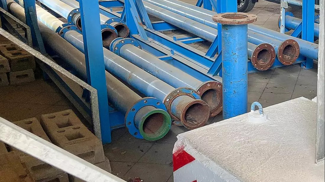 Rohre auf einer Baustelle (Archiv) - Bild: über dts Nachrichtenagentur