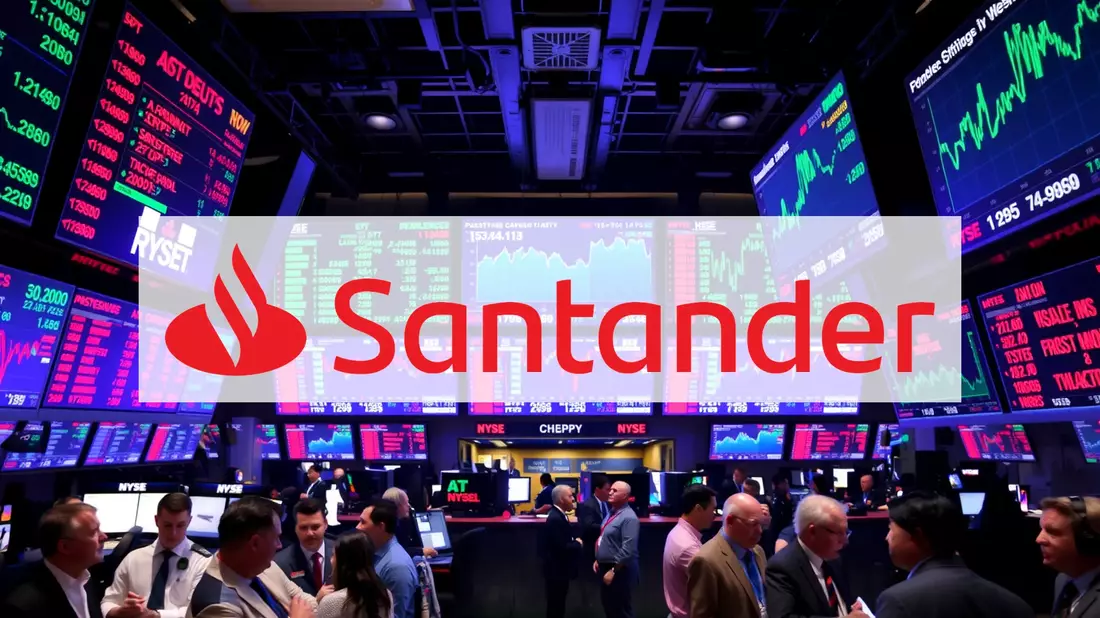 Santander lanza su plataforma global: ¿El impulso que necesitaba su cotización? Illustration mit AI erstellt übermittelt durch boerse-global.de