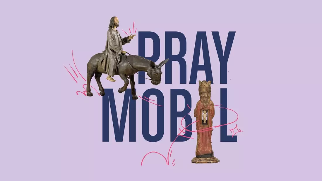PRAYMOBIL. Mittelalterliche Kunst in Bewegung. Ausstellung im Suermondt-Ludwig-Museum Aachen vom 29. November 2025 bis 15. März 2026. - Bild: presseportal.de