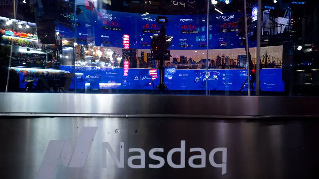 Die Nasdaq mit Sitz in New York gehört zu den wichtigsten Börsenbetreibern weltweit (Archivbild) - Bild: Sven Hoppe/dpa
