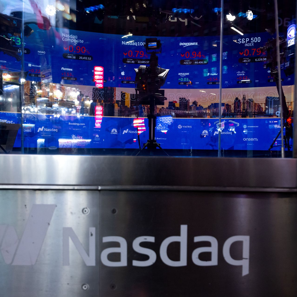 Die Nasdaq mit Sitz in New York gehört zu den wichtigsten Börsenbetreibern weltweit (Archivbild) - Foto: Sven Hoppe/dpa
