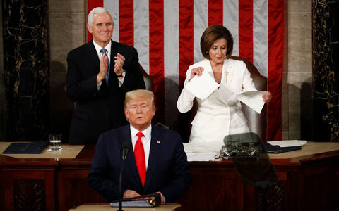 Pelosi machte immer wieder mit ihrer Kritik an Trump Schlagzeilen.  (Archivbild) - Foto: Patrick Semansky/AP/dpa