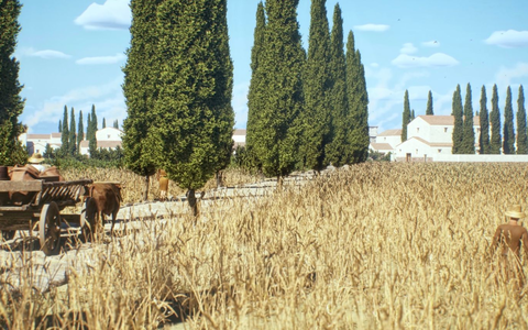 Vielbefahrene StraĂen waren oft gepflastert, wie in der antiken Stadt Timgad in Algerien - Foto: -/tiner-e, Artas Media, MINERVA/dpa Vielbefahrene StraĂen waren oft gepflastert, wie in der antiken Stadt Timgad in Algerien - Foto: -/tiner-e, Artas Media, MINERVA/dpa