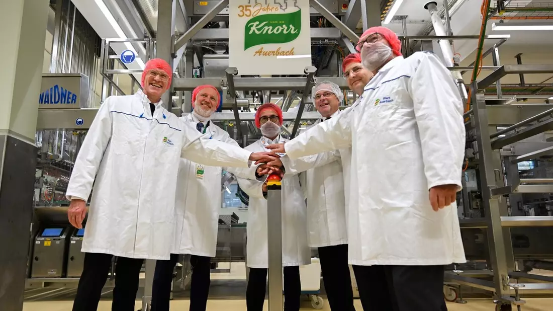 35 Jahre Knorr-Werk Auerbach: Investition in Wachstumssegmente / Einweihung neuer Produktionslinie - Bild: presseportal.de