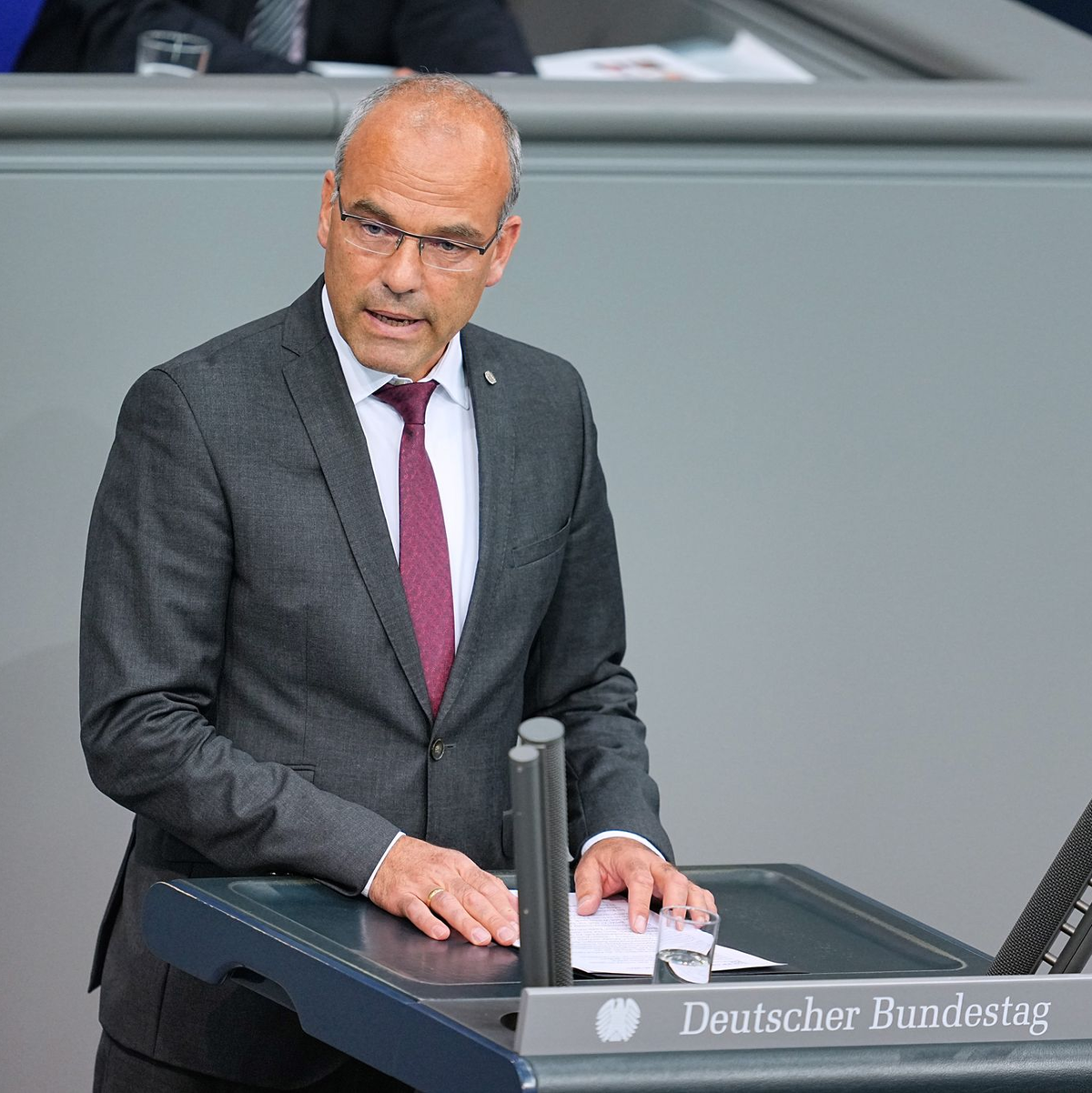 Der AfD-Abgeordnete Rainer Rothfuß war nach eigenen Angaben schon vor einem Jahr bei einem Treffen in Russland mit Anwesenheit Medwedews. (Archivbild) - Foto: Michael Kappeler/dpa