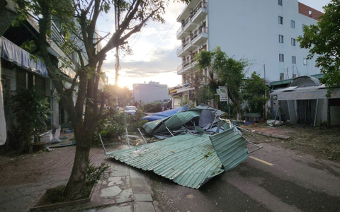 Meteorologen in Vietnam sagten weitere schwere Regenfälle voraus. - Foto: Sy Thang/Vietnam News Agency/AP/dpa
