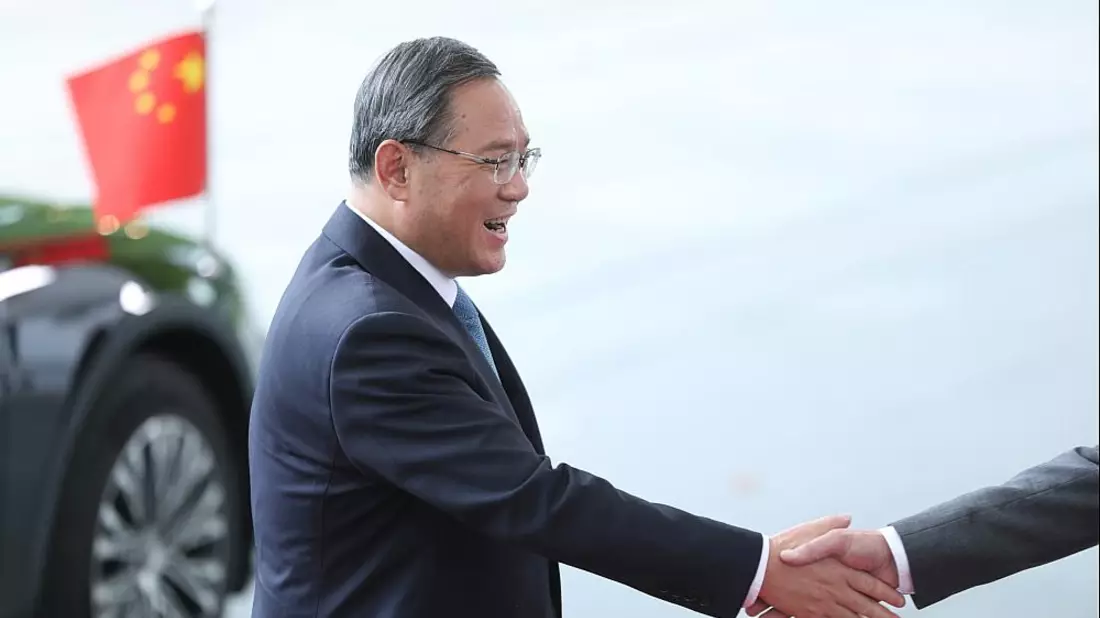 Li Qiang, Ministerpräsident von China, 2023 in Berlin - Bild: über dts Nachrichtenagentur