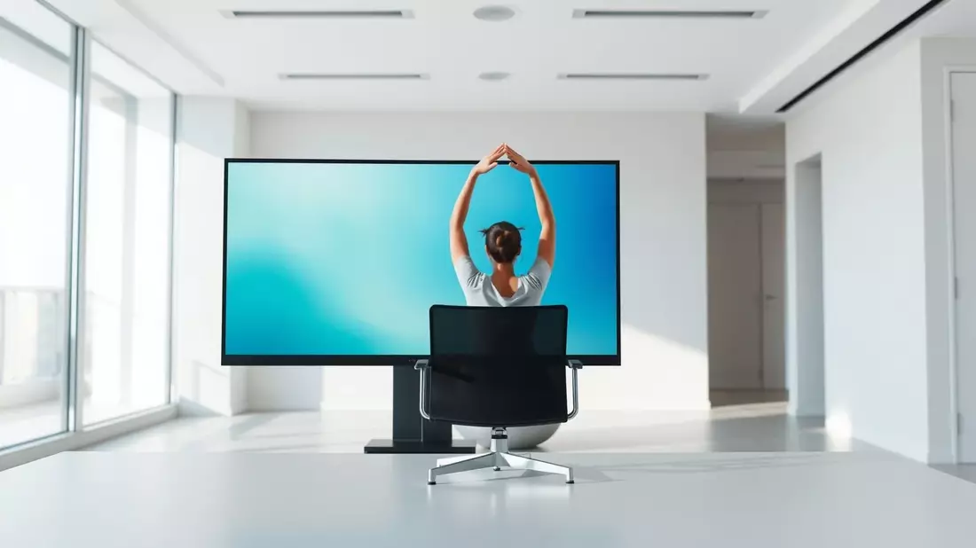 Bewegungssnacks und Büro-Yoga gegen Rückenleiden - Bild: über boerse-global.de