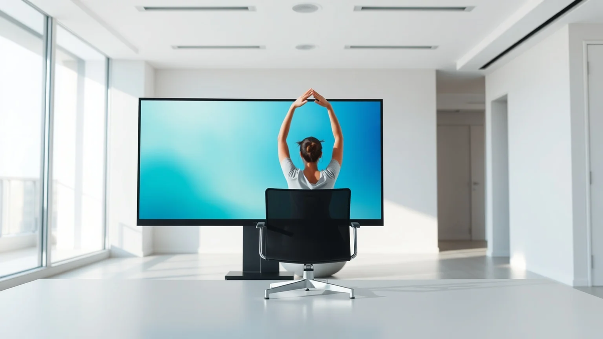 Bewegungssnacks und Büro-Yoga gegen Rückenleiden - Foto: über boerse-global.de