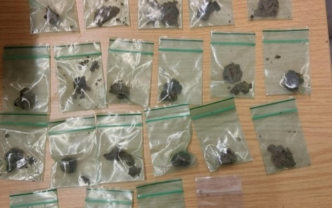 BPOL-FL: Bundespolizei stellt Cannabis und Schlagstock sicher - Foto: presseportal.de