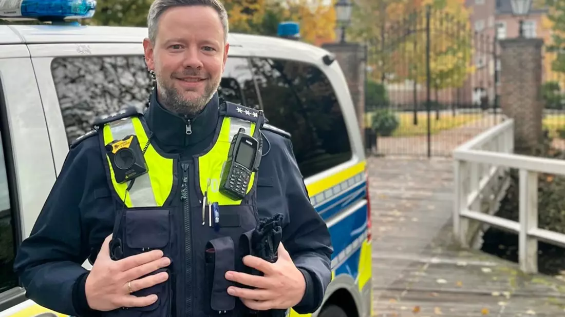 POL-BOR: Daniel Diesfeld ist der neue Bezirksdienstbeamte der Polizei in Rhede - Bild: presseportal.de